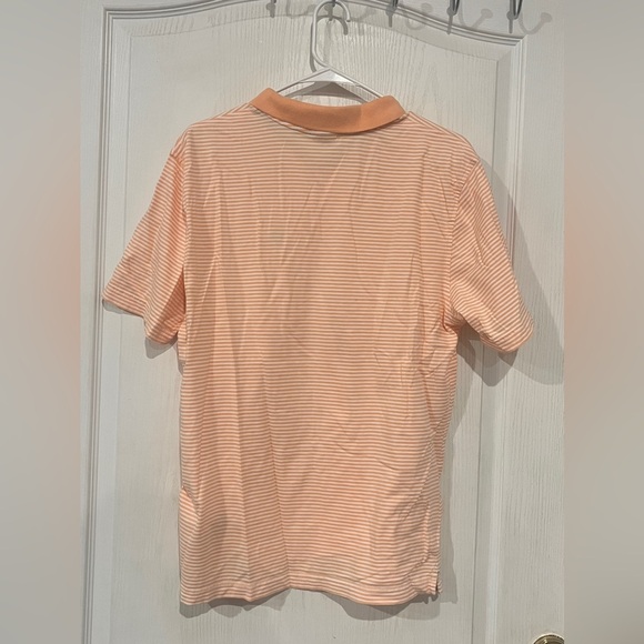 Brooks Brothers Orange Striped Polo Shirt - Picture 4 of 4